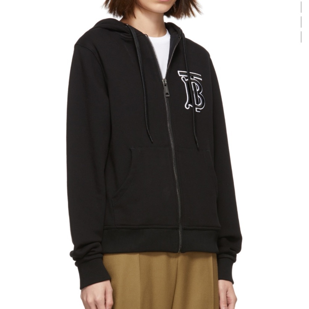 Burberry monogram Aubree black hoodie